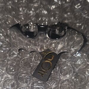 NWT nOIr JEWELRY Silver Batman 2 finger Ring sz 7 ring
